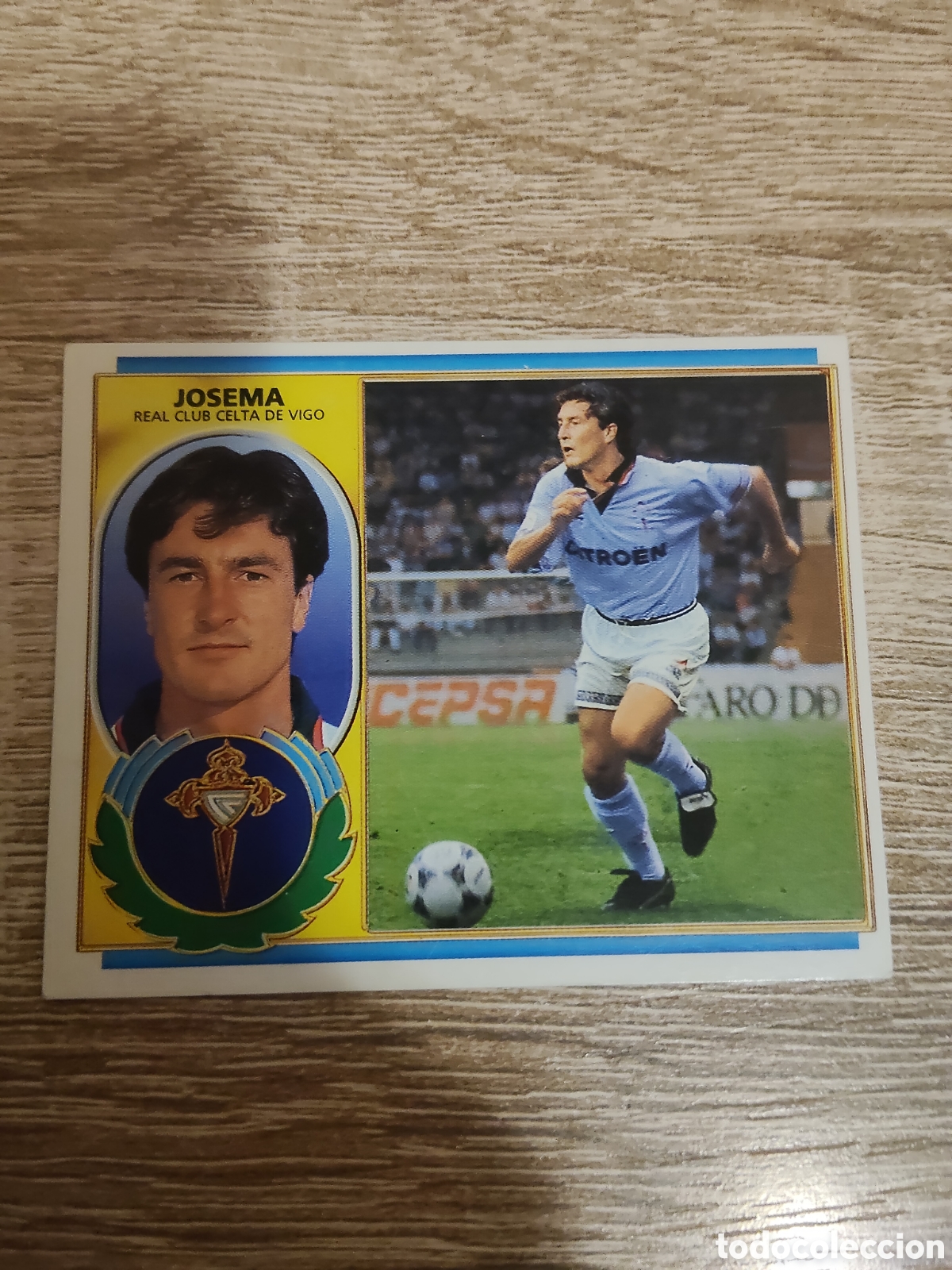 Cromos de F&uacute;tbol: Josema Celta de Vigo liga 1996 1997 96 97 ediciones este