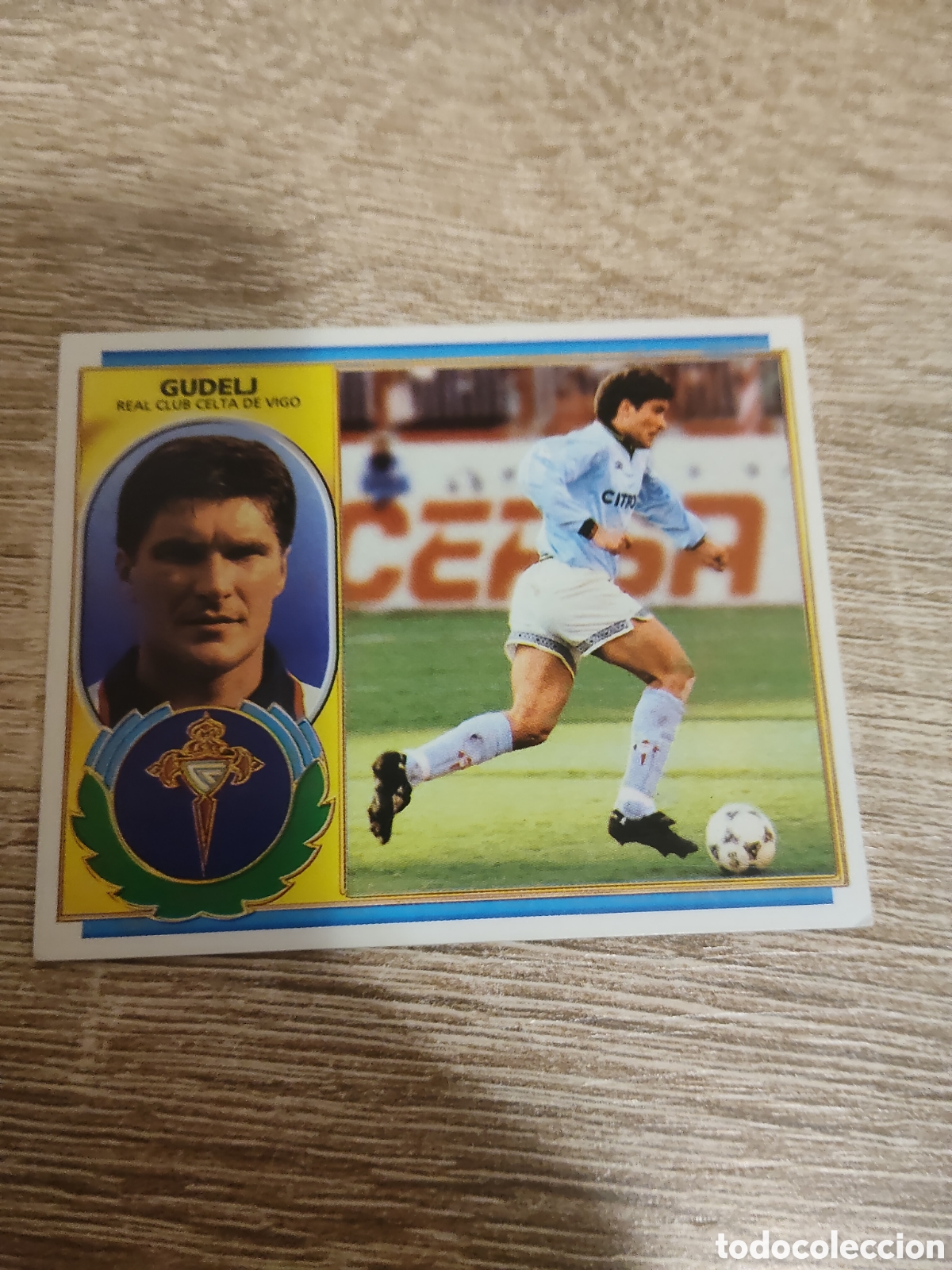 Cromos de F&uacute;tbol: Gudelj Celta de Vigo liga 1996 1997 96 97 ediciones este