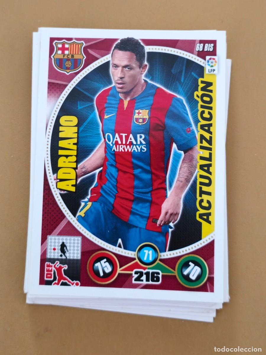 Figurine di Calcio: adriano, adrenalyn 2014 15 actualizacion