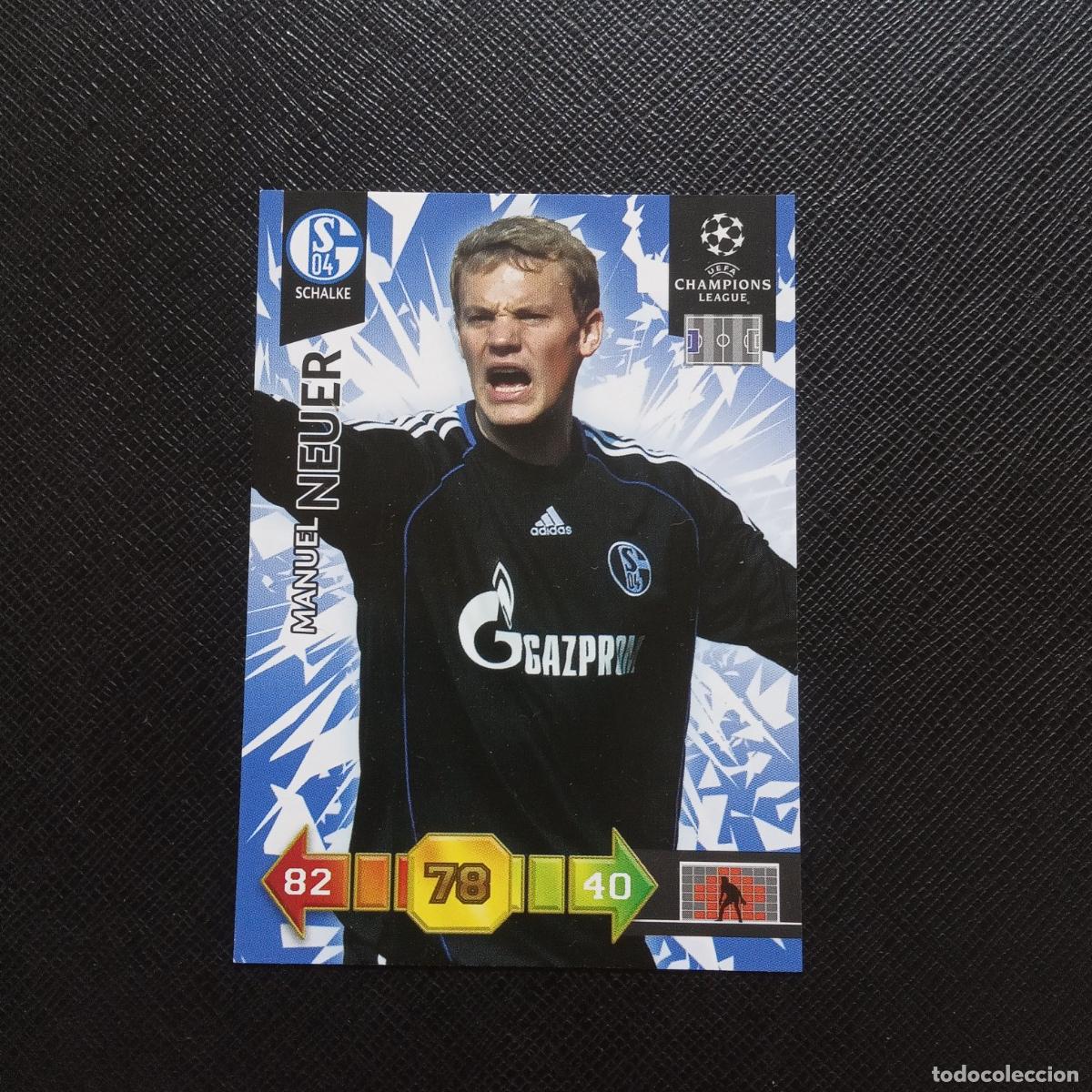 Fu&szlig;ball-Sticker: NEUER SCHALKE 04 ADRENALYN CHAMPIONS 2010 2011 CROMO FUTBOL 10 11 - A154 PG1
