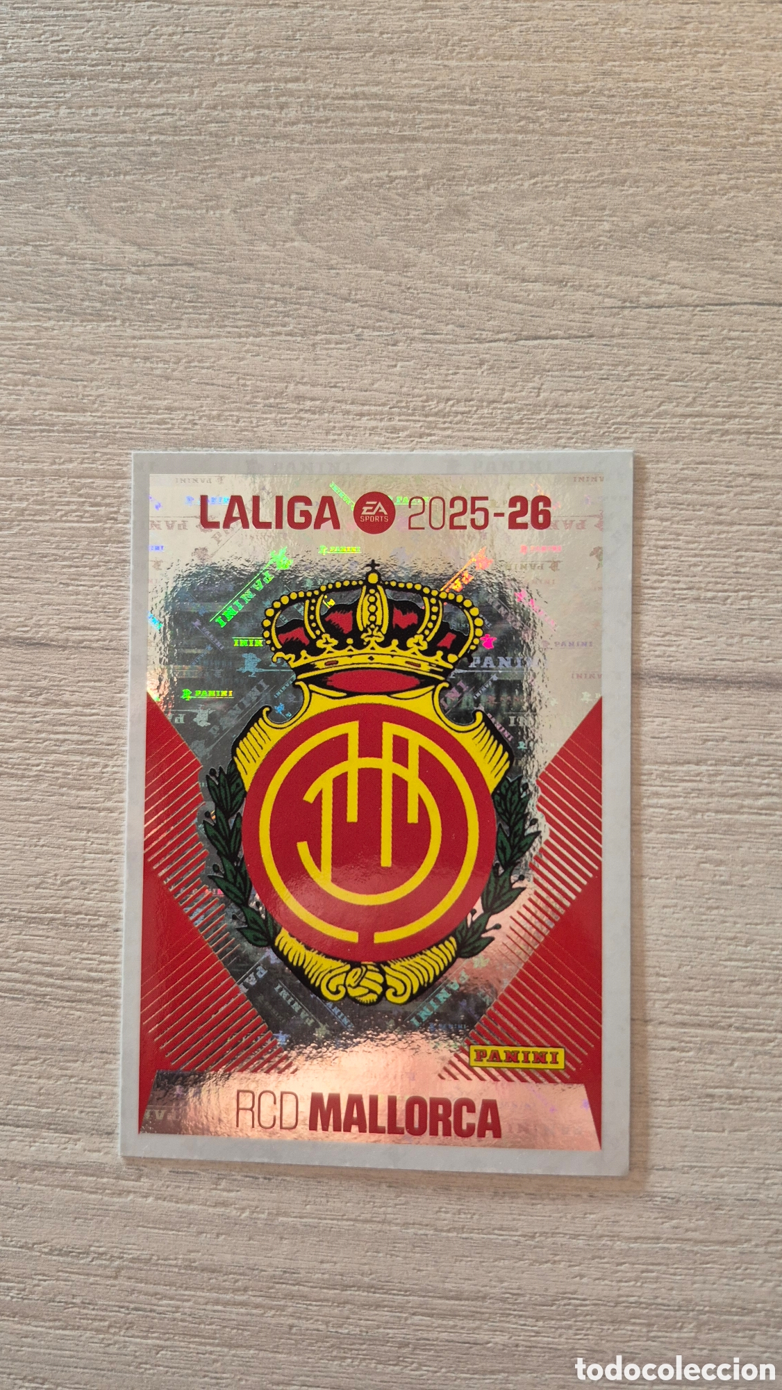 Figurine di Calcio: N&deg;1 Escudo Mallorca Liga Este 25/26