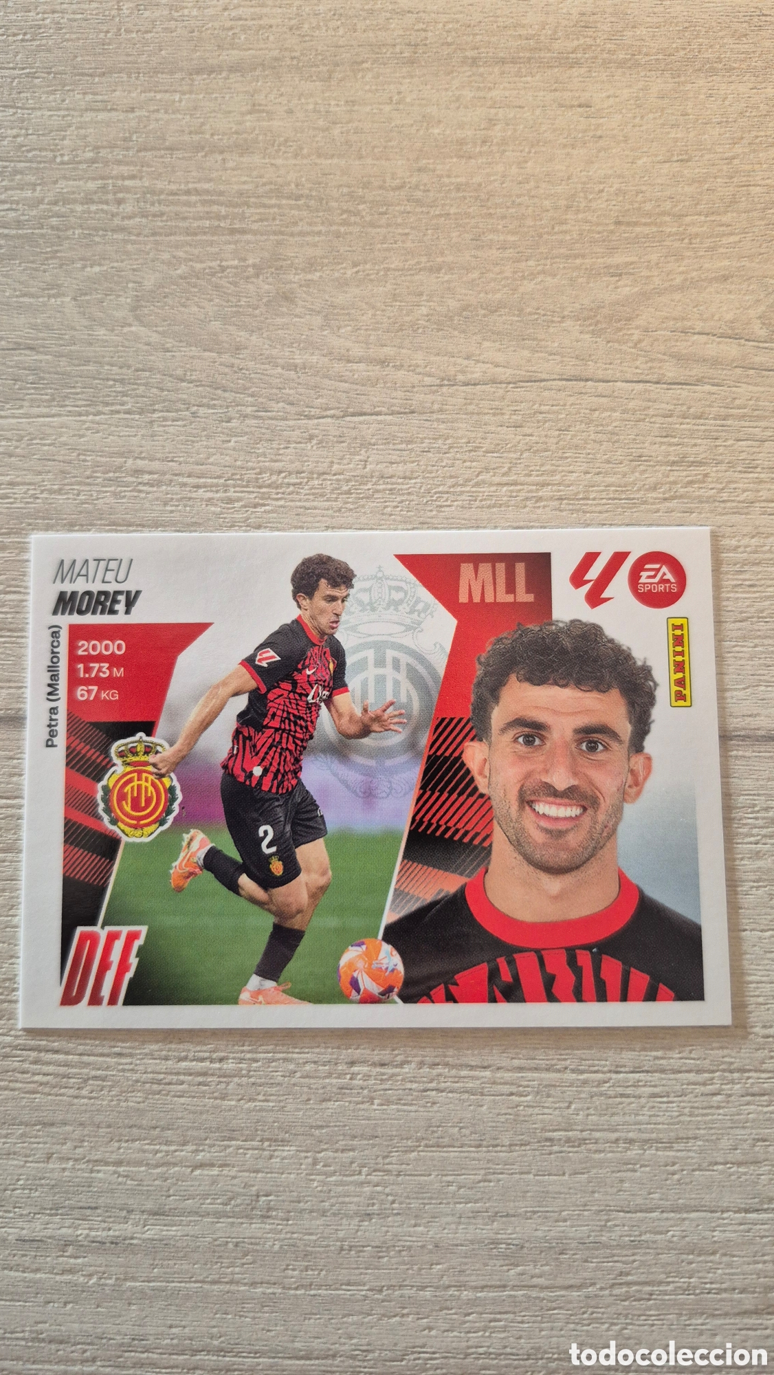 Fu&szlig;ball-Sticker: N&deg;5B Mallorca Morey Liga Este 25/26
