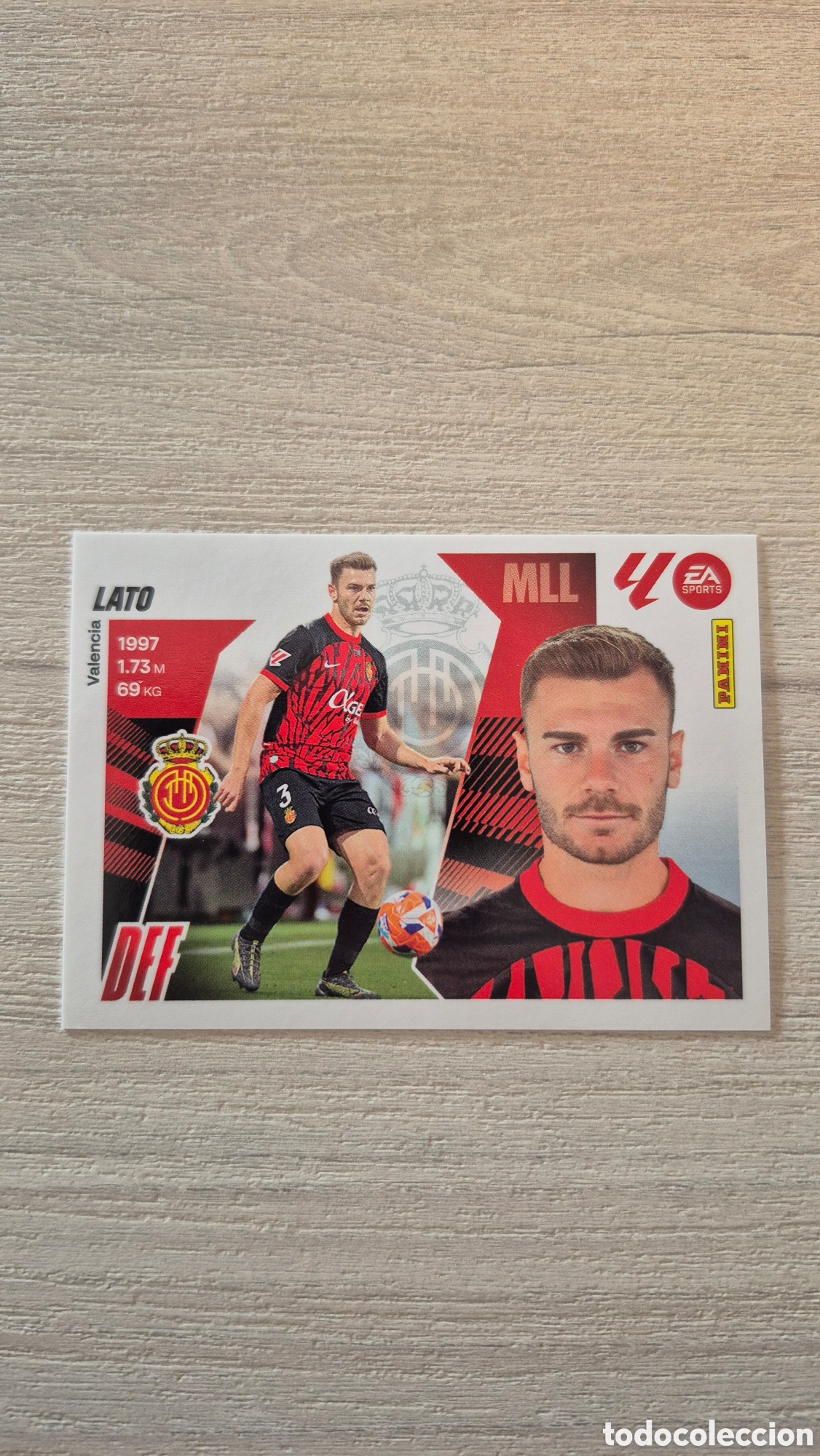 Figurine di Calcio: N&deg;10 Mallorca Lato Liga Este 25/26
