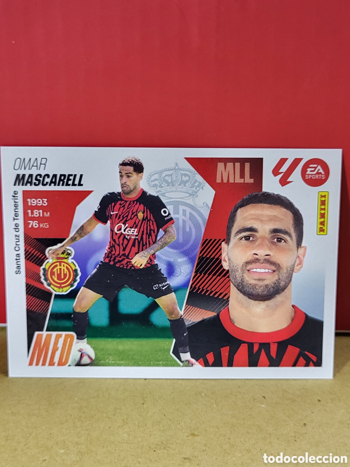 Cromos de F&uacute;tbol: MASCARELL MALLORCA N&ordm; 11 LIGA ESTE 25 26 2025 2026 PANINI