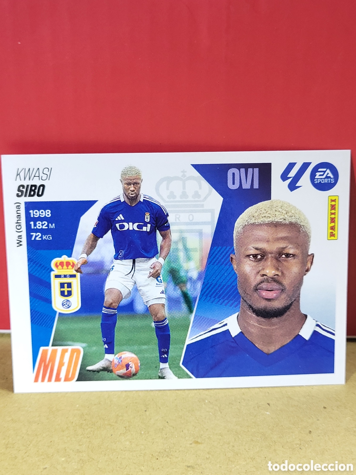 Cromos de F&uacute;tbol: SIBO REAL OVIEDO N&ordm; 13 LIGA ESTE 25 26 2025 2026 PANINI