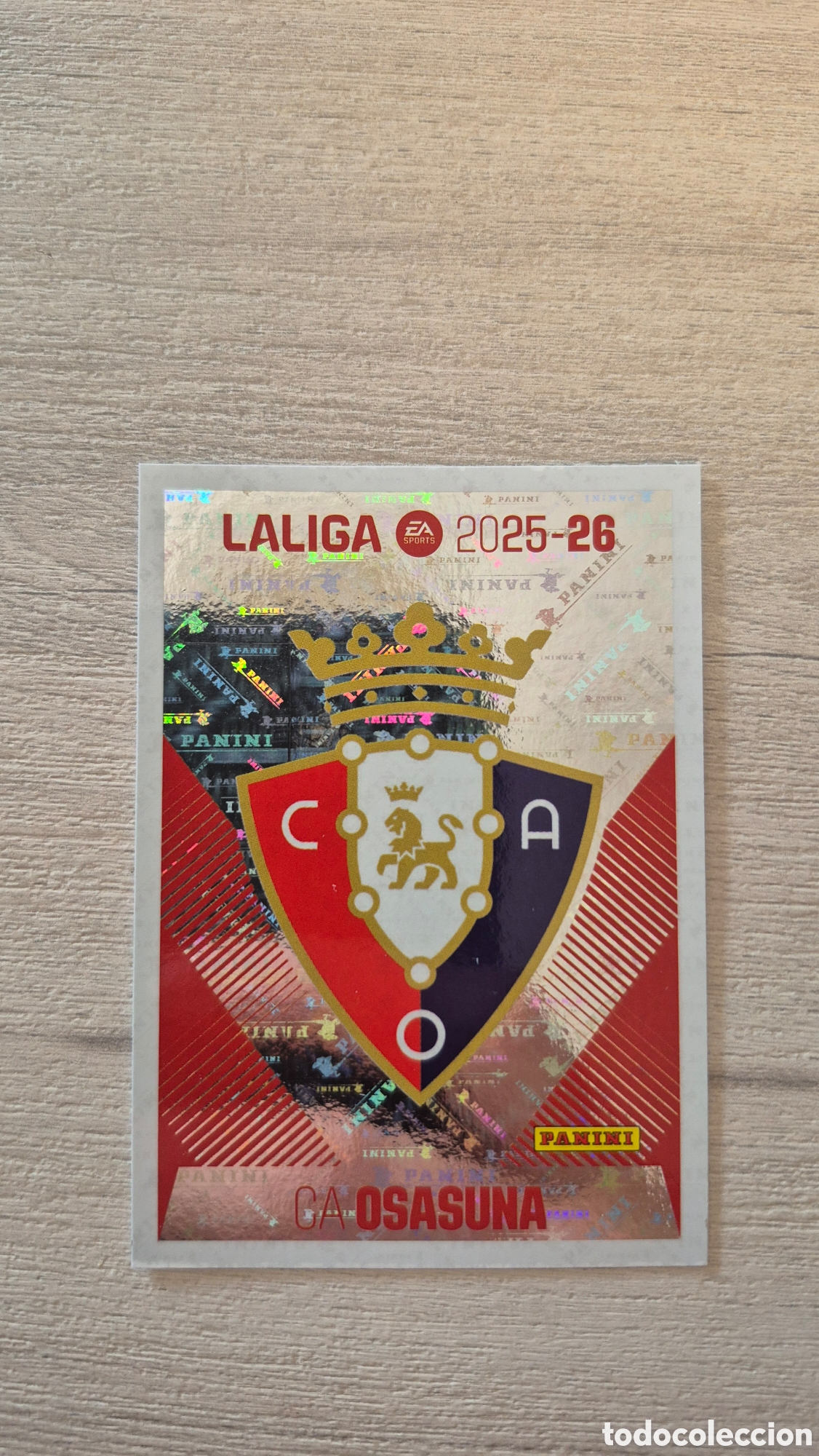 Figurine di Calcio: N&deg;1 Escudo Osasuna Liga Este 25/26