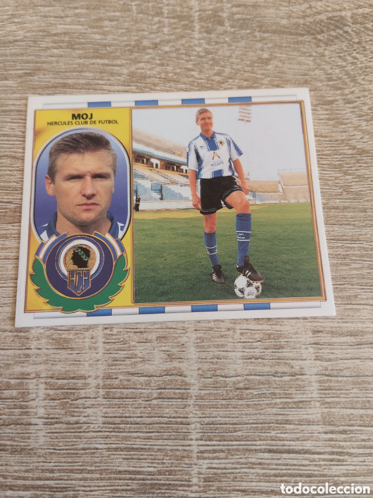 Figurine di Calcio: Moj H&eacute;rcules liga 1996 1997 96 97 ediciones este