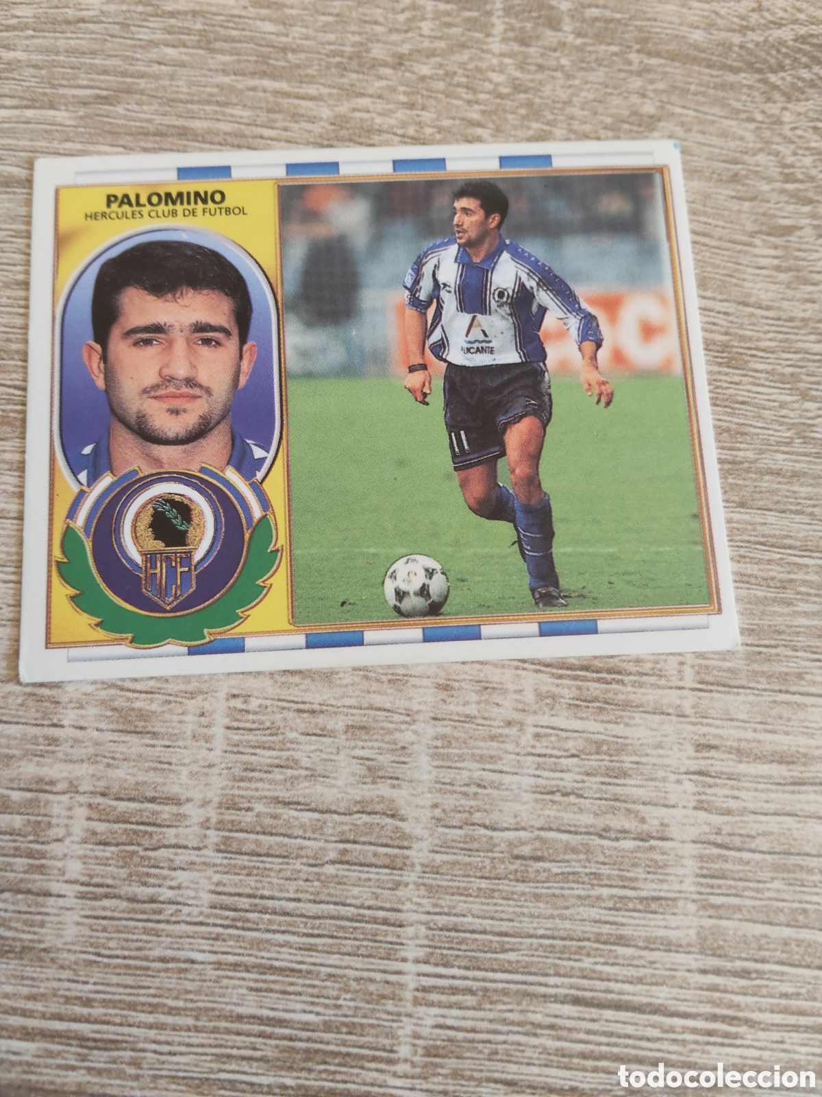 Figurine di Calcio: Palomino H&eacute;rcules liga 1996 1997 96 97 ediciones este