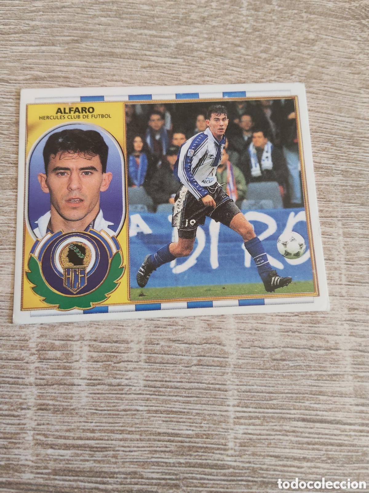Figurine di Calcio: Alfaro H&eacute;rcules liga 1996 1997 96 97 ediciones este
