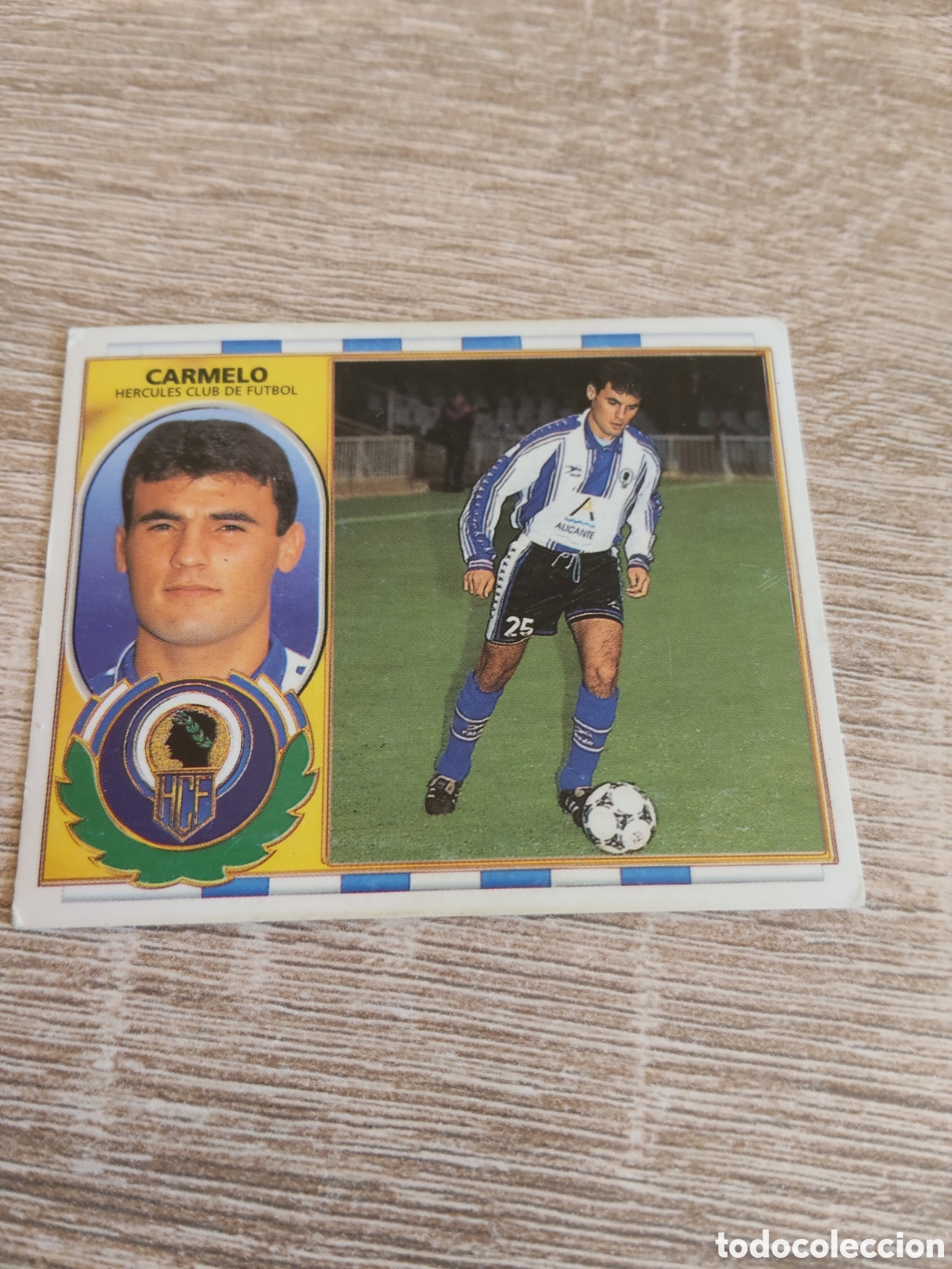 Figurine di Calcio: Carmelo H&eacute;rcules liga 1996 1997 96 97 ediciones este