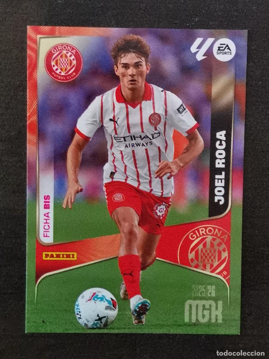 Figurine di Calcio: Panini Megacracks 2025/26 Ficha Bis #189bis Joel Roca Girona FC