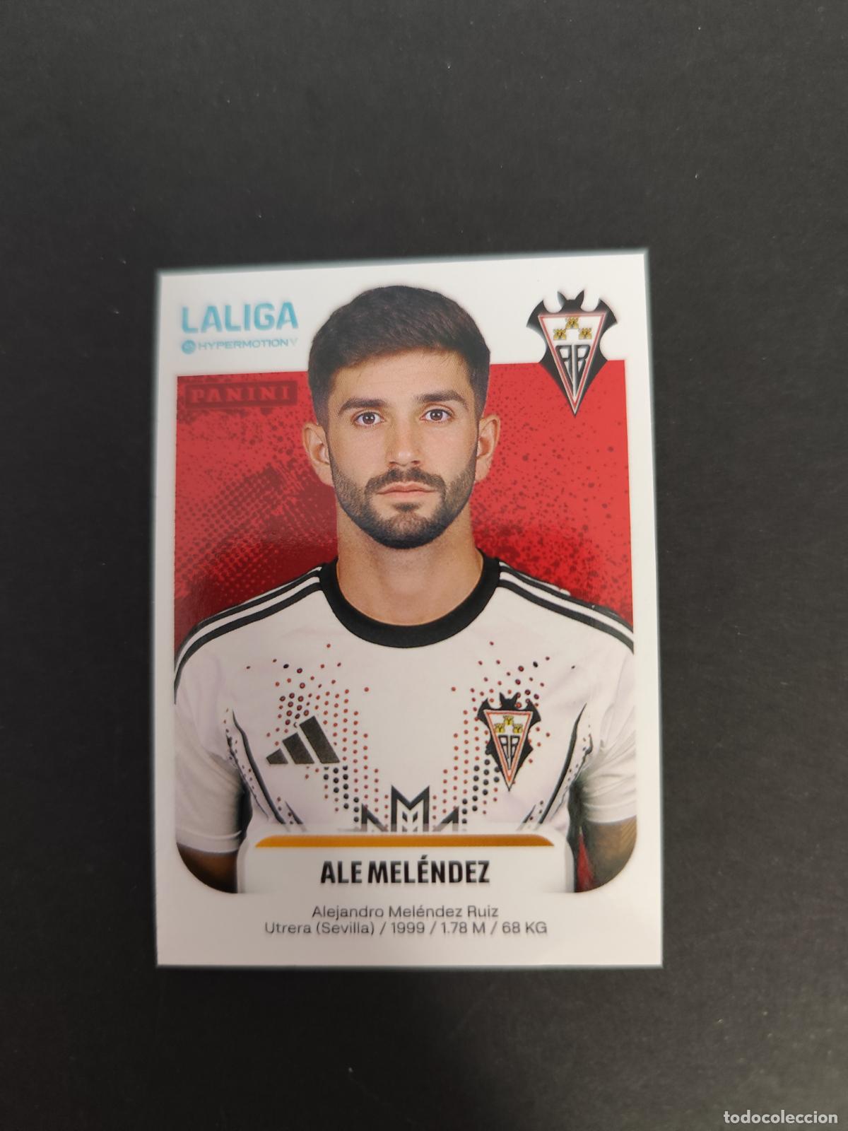 Cromos de Futebol: 13 ALE MEL&Eacute;NDEZ ALBACETE SEGUNDA 2&ordf; DIVISI&Oacute;N LIGA HYPERMOTION 2025 2026 25 26 PEDIDO M&Iacute;NIMO 2&euro;