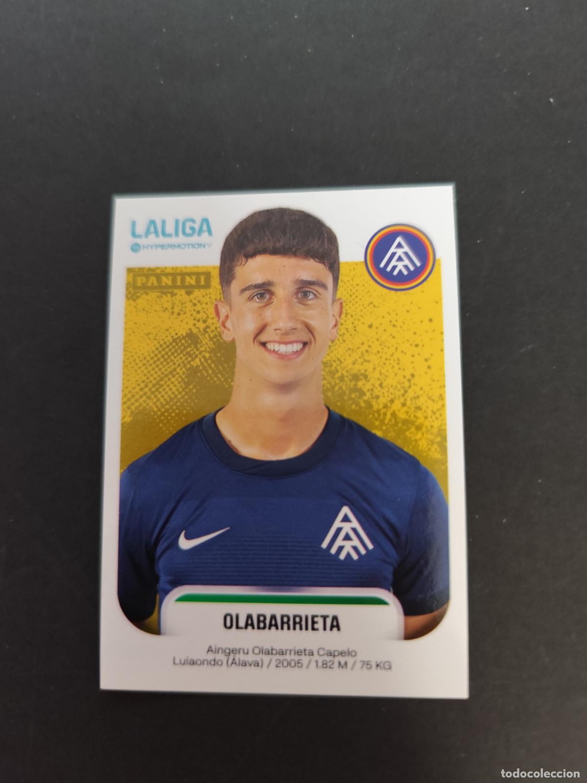 Football Stickers: 56 OLABARRIETA ANDORRA SEGUNDA 2&ordf; DIVISI&Oacute;N LIGA HYPERMOTION 2025 2026 25 26 PEDIDO M&Iacute;NIMO 2&euro;