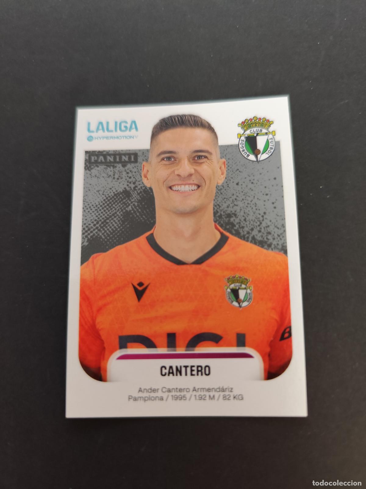 Football Stickers: 61 CANTERO BURGOS SEGUNDA 2&ordf; DIVISI&Oacute;N LIGA HYPERMOTION 2025 2026 25 26 PEDIDO M&Iacute;NIMO 2&euro;