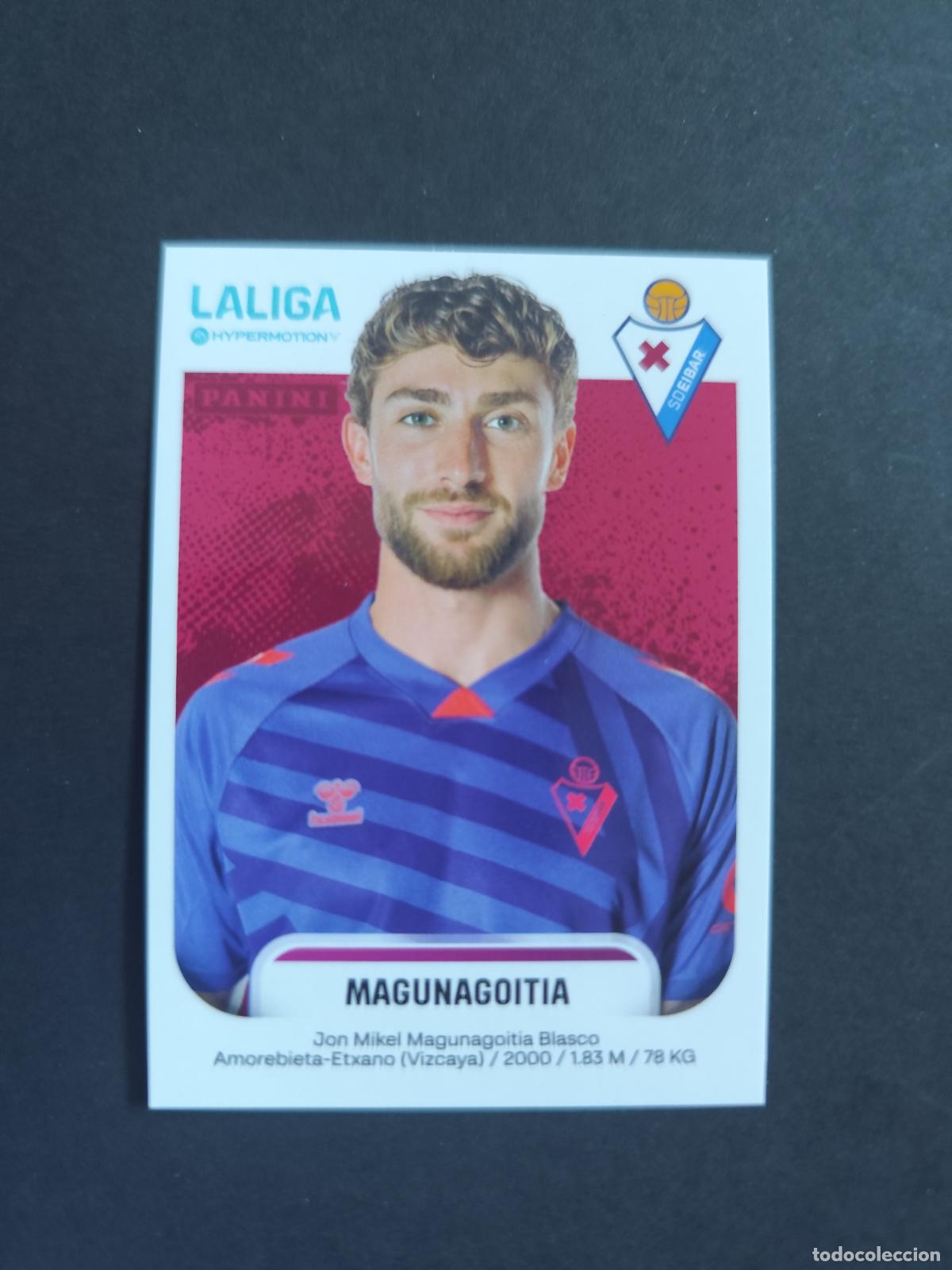 Cromos de F&uacute;tbol: 194 MAGUNAGOITIA EIBAR SEGUNDA 2&ordf; DIVISI&Oacute;N LIGA HYPERMOTION 2025 2026 25 26 PEDIDO M&Iacute;NIMO 2&euro;