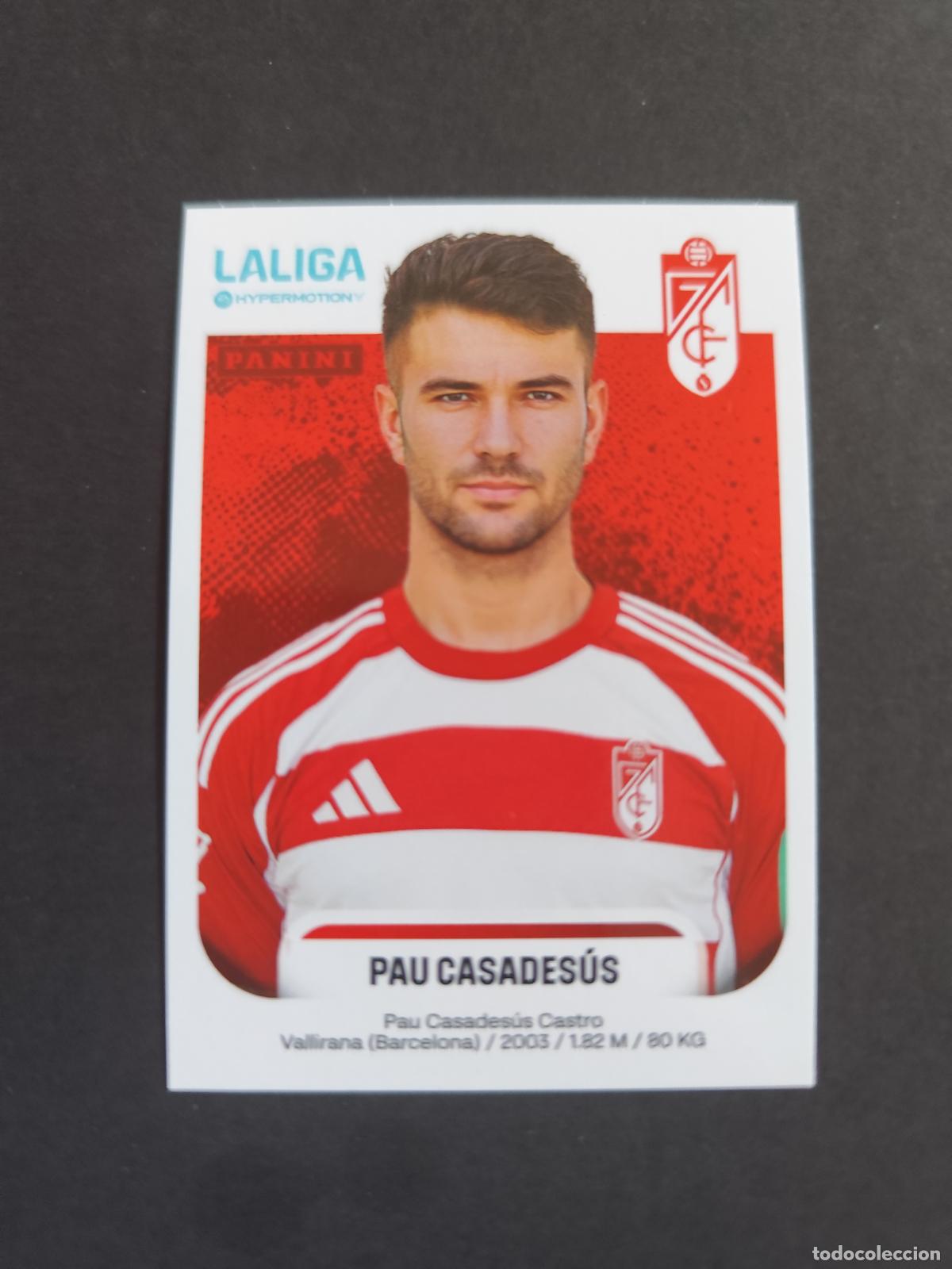 Cromos de F&uacute;tbol: 216 A PAU CASADES&Uacute;S GRANADA SEGUNDA 2&ordf; DIVISI&Oacute;N LIGA HYPERMOTION 2025 2026 25 26 PEDIDO M&Iacute;NIMO 2&euro;