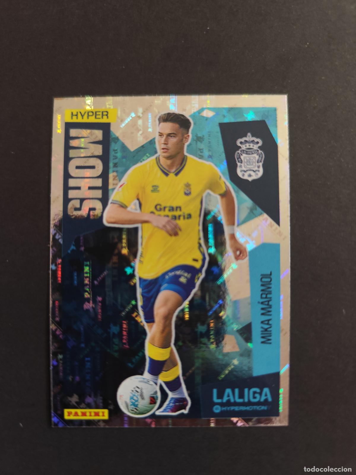Cartes &agrave; collectionner de Football: 431 MIKA M&Aacute;RMOL LAS PALMAS HYPER SHOW 2&ordf; DIVISI&Oacute;N LIGA HYPERMOTION 2025 2026 25 26 PEDIDO M&Iacute;NIMO 2&euro;