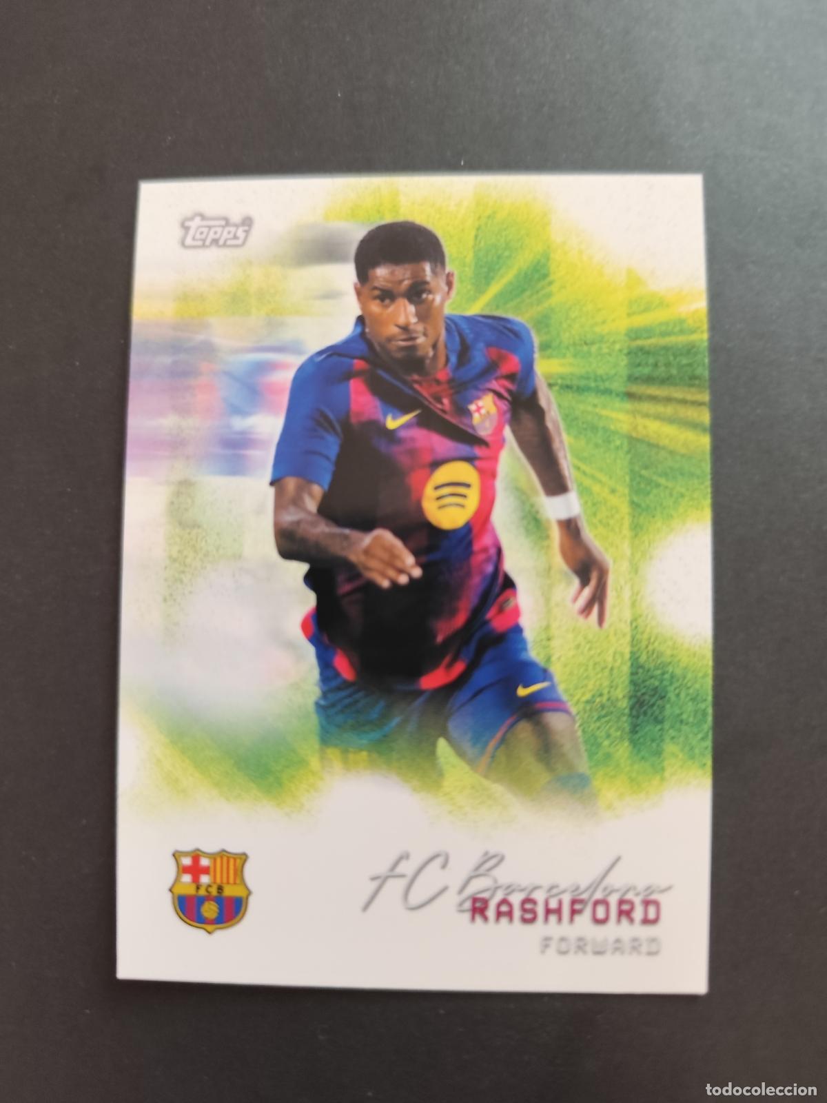Football Stickers: 28 RASHFORD PITCH PURSUITS TOPPS TEAM SET BARCELONA BAR&Ccedil;A 2025 2026 25 26