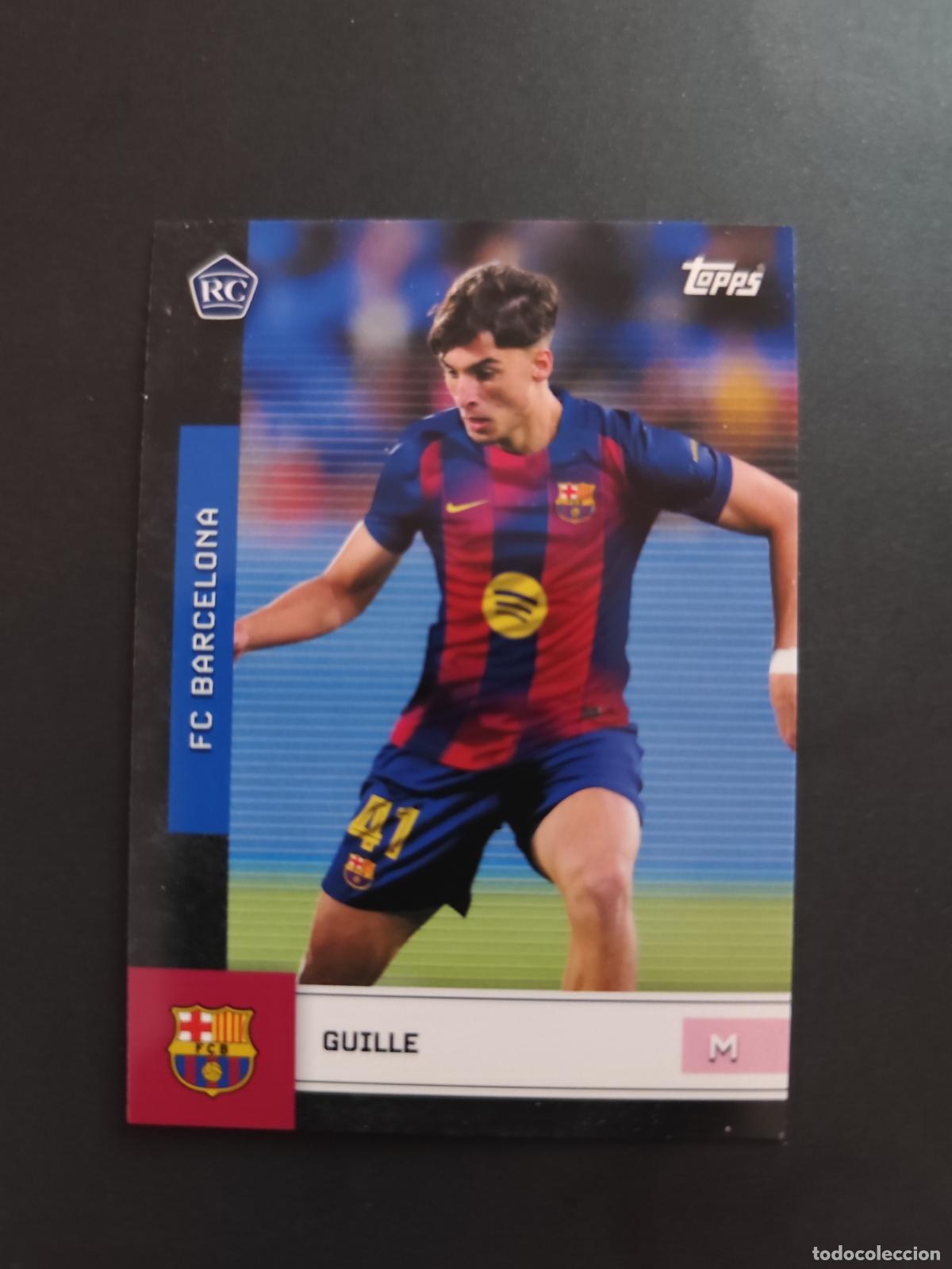 Cromos de Futebol: 7 GUILLE FERN&Aacute;NDEZ FIRST TEAM ROOKIE CARD TOPPS TEAM SET BARCELONA BAR&Ccedil;A 2025 2026 25 26