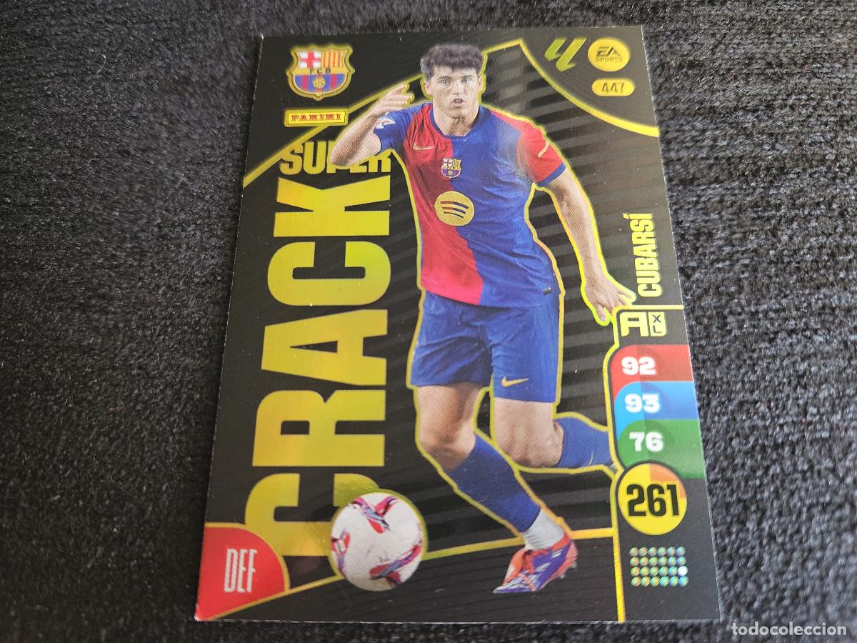 Figurine di Calcio: ADRENALYN XL 2024-25 SUPER CRACK CUBARS&Iacute; BARCELONA N&ordm; 447