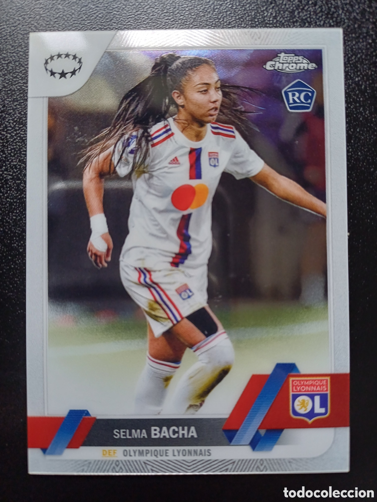 Cromos de F&uacute;tbol: #04 SELMA BACHA OLYMPIQUE LYONNAIS TOPPS CHROME UEFA WOMEN&acute;S CHAMPIONS LEAGUE 2023