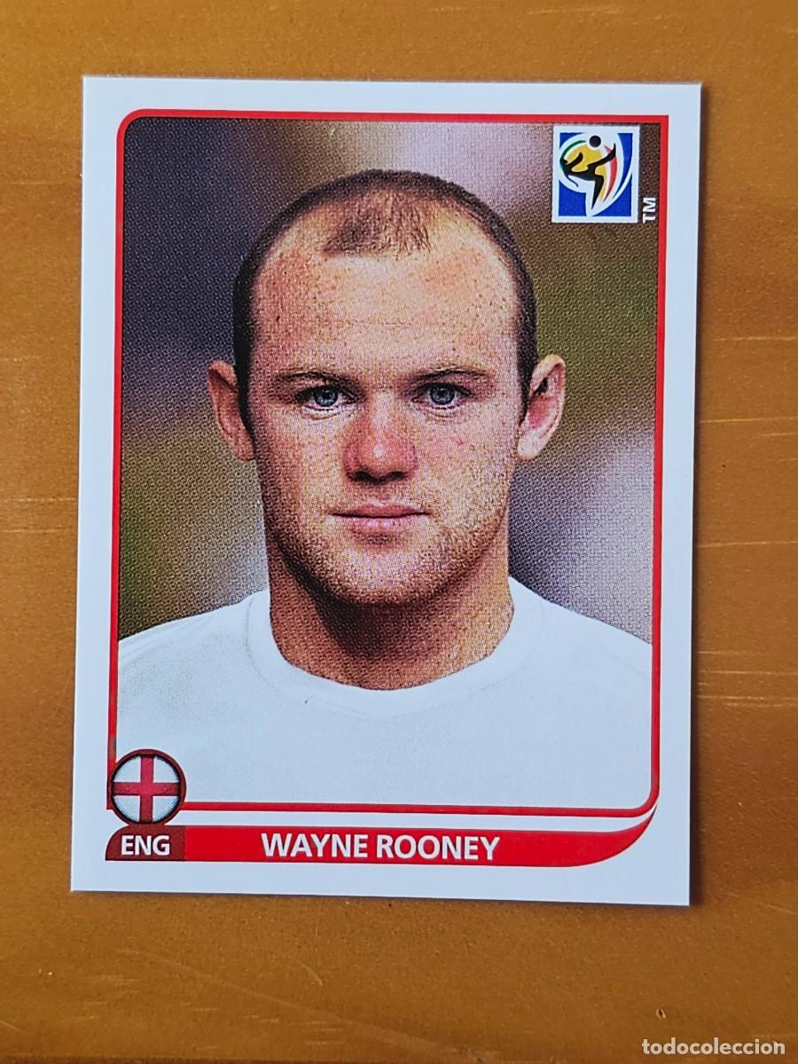 Cromos de Futebol: 198 Wayne Rooney, ENG Inglaterra, Panini FIFA World Cup 2010 sticker Mundial South Africa