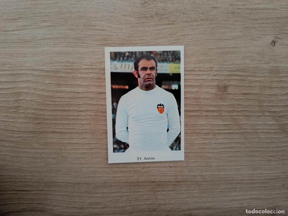 Cartes &agrave; collectionner de Football: CROMO DE F&Uacute;TBOL EDITORIAL RUIZ ROMERO 21 ANTON SIN PEGAR NUNCA PEGADO 72 73 1972 1973