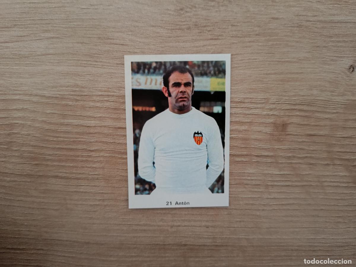 Fu&szlig;ball-Sticker: CROMO DE F&Uacute;TBOL EDITORIAL RUIZ ROMERO 21 ANTON SIN PEGAR NUNCA PEGADO 72 73 1972 1973
