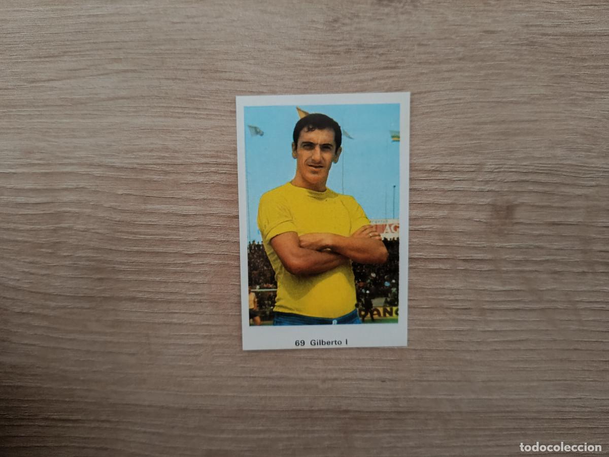Football Stickers: CROMO DE F&Uacute;TBOL EDITORIAL RUIZ ROMERO 69 GILBERTO I SIN PEGAR NUNCA PEGADO 72 73 1972 1973 LEER
