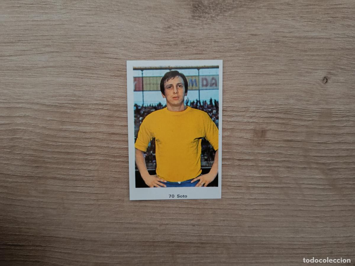 Fu&szlig;ball-Sticker: CROMO DE F&Uacute;TBOL EDITORIAL RUIZ ROMERO 70 SOTO SIN PEGAR NUNCA PEGADO 72 73 1972 1973