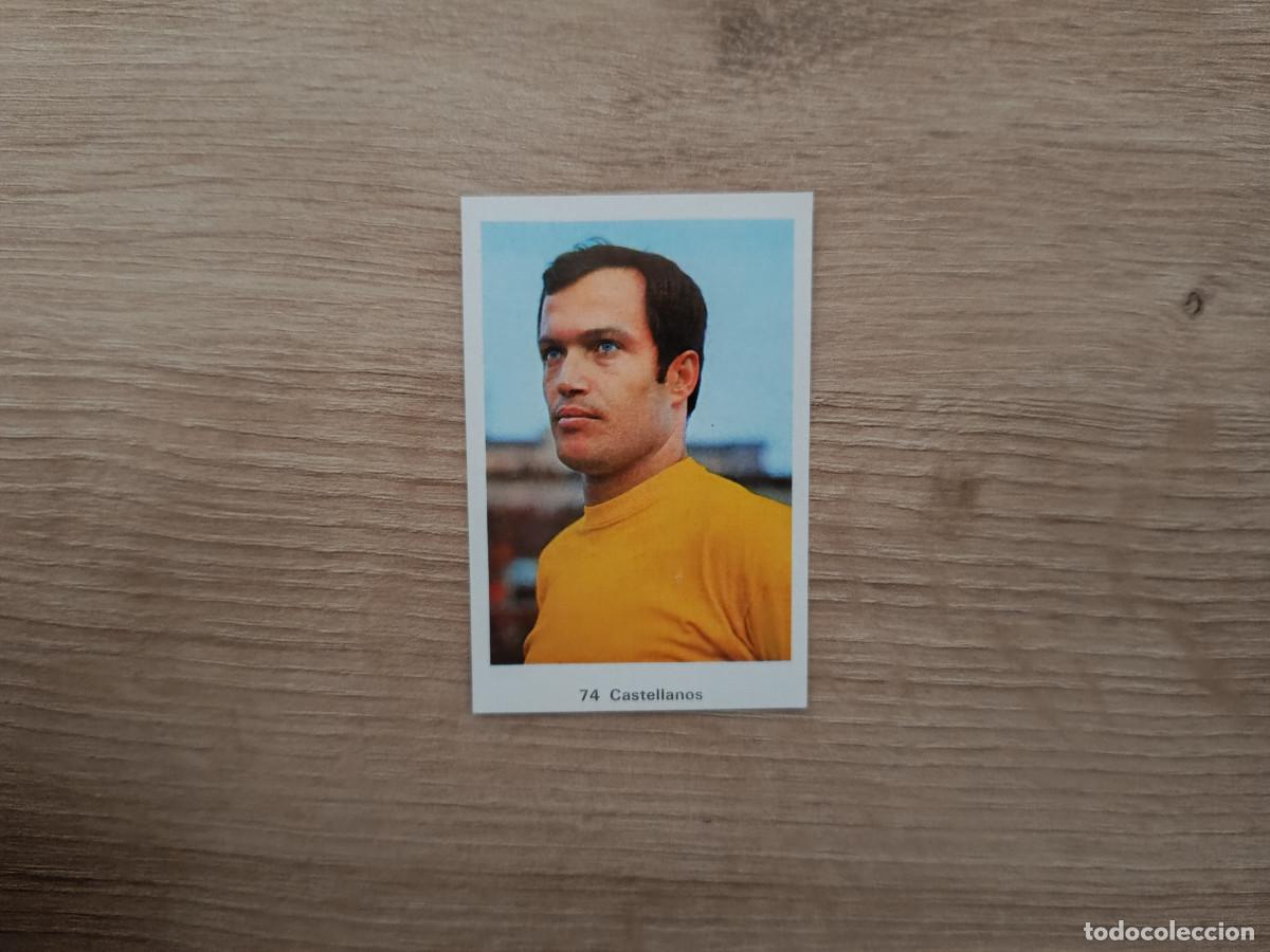 Fu&szlig;ball-Sticker: CROMO DE F&Uacute;TBOL EDITORIAL RUIZ ROMERO 74 CASTELLANOS SIN PEGAR NUNCA PEGADO 72 73 1972 1973
