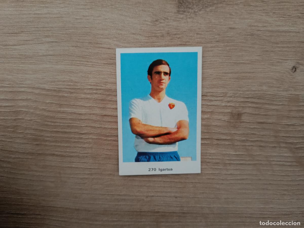 Fu&szlig;ball-Sticker: CROMO DE F&Uacute;TBOL EDITORIAL RUIZ ROMERO 270 IGARTUA SIN PEGAR NUNCA PEGADO 72 73 1972 1973