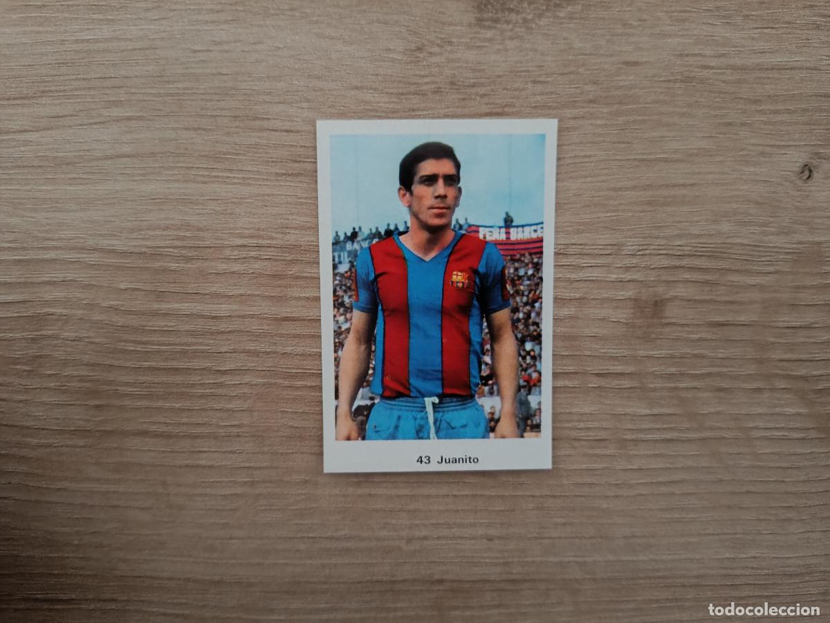 Cartes &agrave; collectionner de Football: CROMO DE F&Uacute;TBOL EDITORIAL RUIZ ROMERO 43 JUANITO SIN PEGAR NUNCA PEGADO 72 73 1972 1973