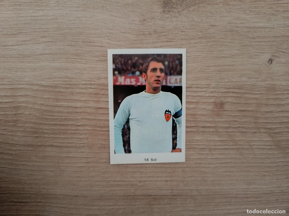 Football Stickers: CROMO DE F&Uacute;TBOL EDITORIAL RUIZ ROMERO 18 SOL SIN PEGAR NUNCA PEGADO 72 73 1972 1973 LEER
