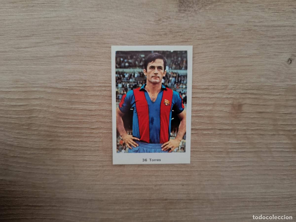 Football Stickers: CROMO DE F&Uacute;TBOL EDITORIAL RUIZ ROMERO 36 TORRES SIN PEGAR NUNCA PEGADO 72 73 1972 1973