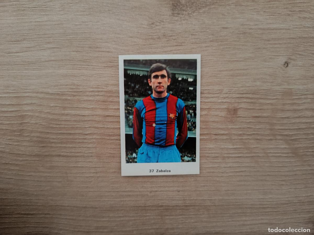 Football Stickers: CROMO DE F&Uacute;TBOL EDITORIAL RUIZ ROMERO 37 ZABALZA SIN PEGAR NUNCA PEGADO 72 73 1972 1973 LEER
