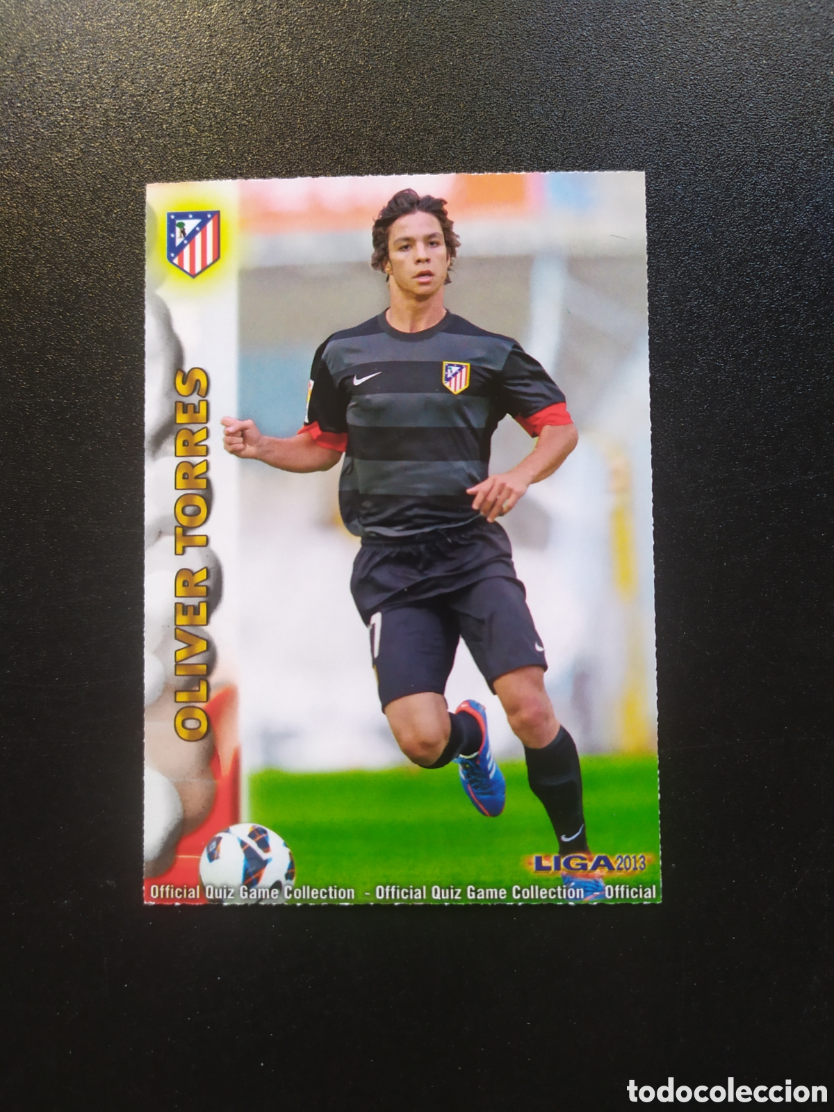 Cromos de f&uacute;tbol: Mundicromo fichas Liga 2012 2013 12 13 Oliver Torres n&deg; 125 Atl&eacute;tico Madrid