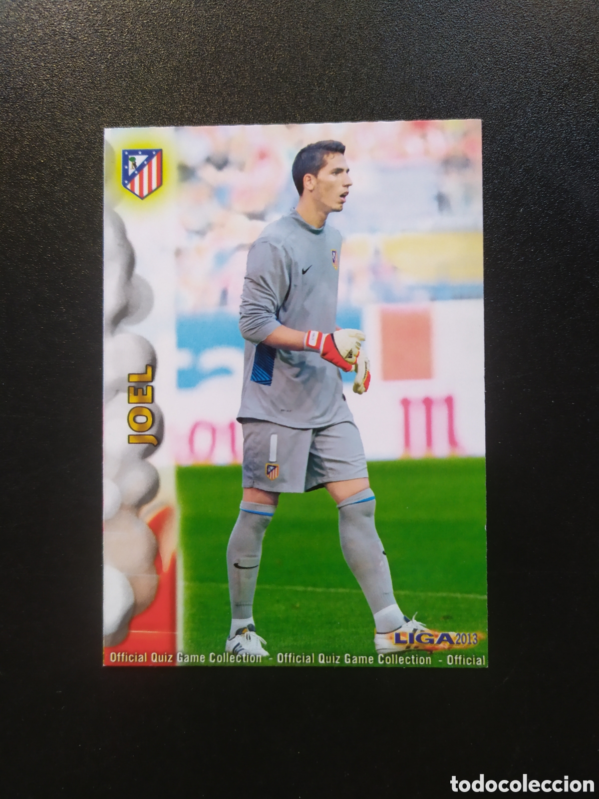 Cromos de f&uacute;tbol: Mundicromo fichas Liga 2012 2013 12 13 Joel n&deg; 674 Atl&eacute;tico Madrid