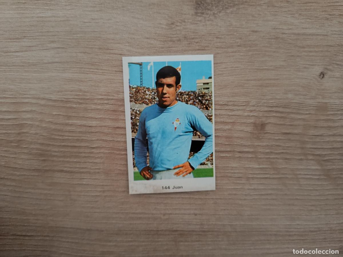 Cromos de Futebol: CROMO DE F&Uacute;TBOL EDITORIAL RUIZ ROMERO 144 JUAN SIN PEGAR NUNCA PEGADO 72 73 1972 1973