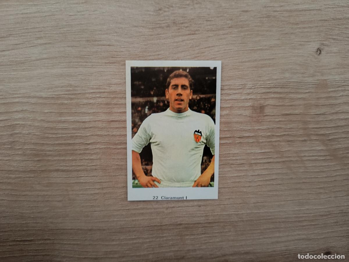 Cartes &agrave; collectionner de Football: CROMO DE F&Uacute;TBOL EDITORIAL RUIZ ROMERO 22 CLARAMUNT I SIN PEGAR NUNCA PEGADO 72 73 1972 1973