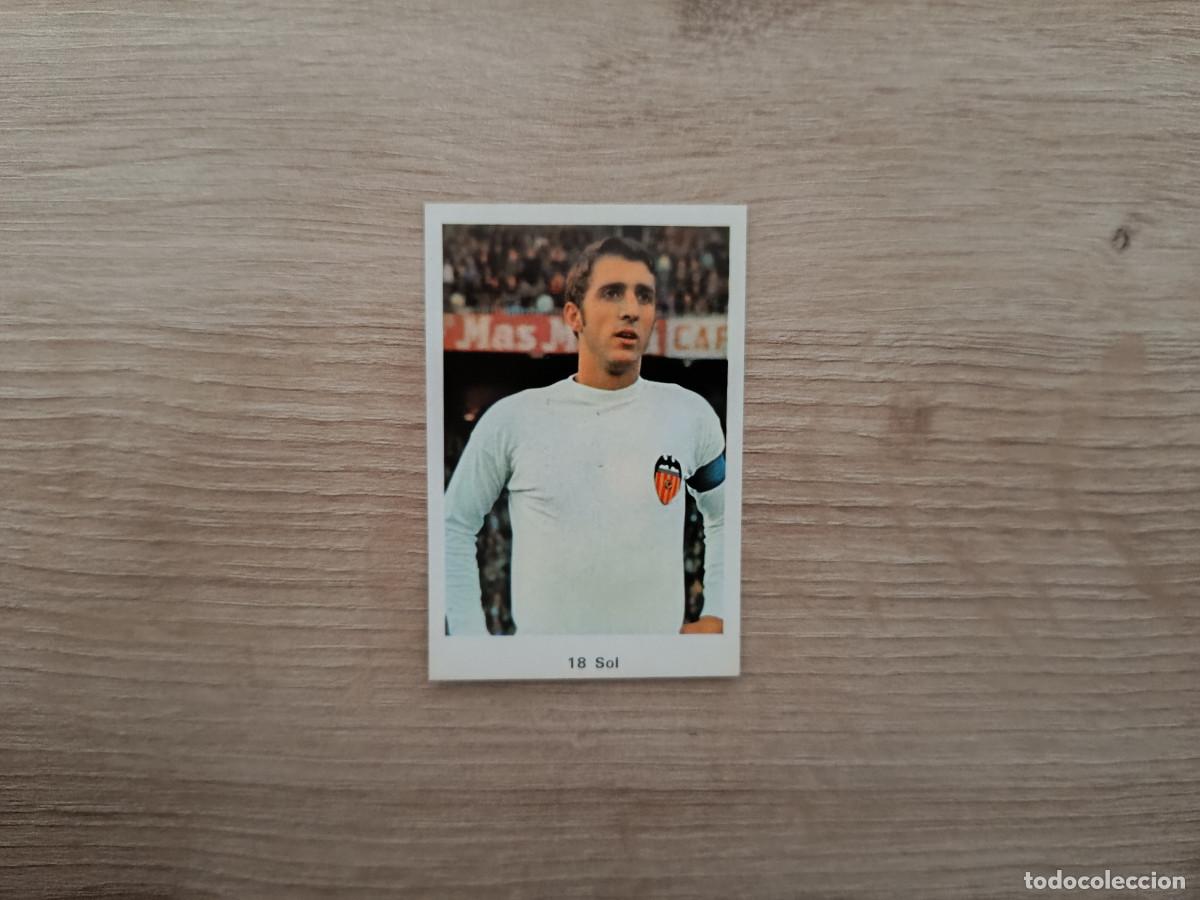 Cartes &agrave; collectionner de Football: CROMO DE F&Uacute;TBOL EDITORIAL RUIZ ROMERO 18 SOL SIN PEGAR NUNCA PEGADO 72 73 1972 1973 LEER