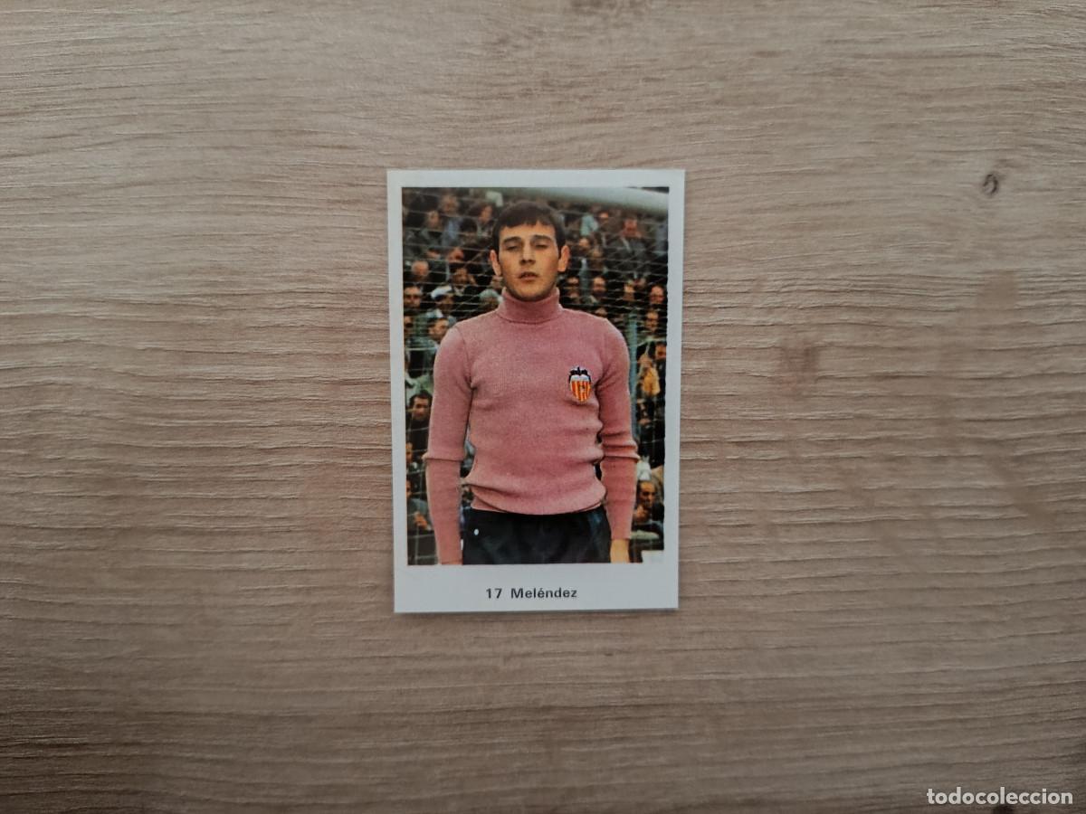 Figurine di Calcio: CROMO DE F&Uacute;TBOL EDITORIAL RUIZ ROMERO 17 MELENDEZ SIN PEGAR NUNCA PEGADO 72 73 1972 1973