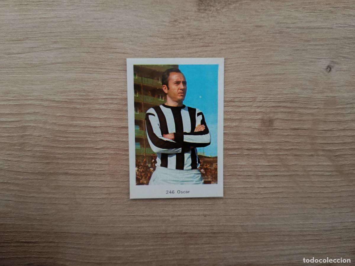 Cartes &agrave; collectionner de Football: CROMO DE F&Uacute;TBOL EDITORIAL RUIZ ROMERO 246 OSCAR SIN PEGAR NUNCA PEGADO 72 73 1972 1973