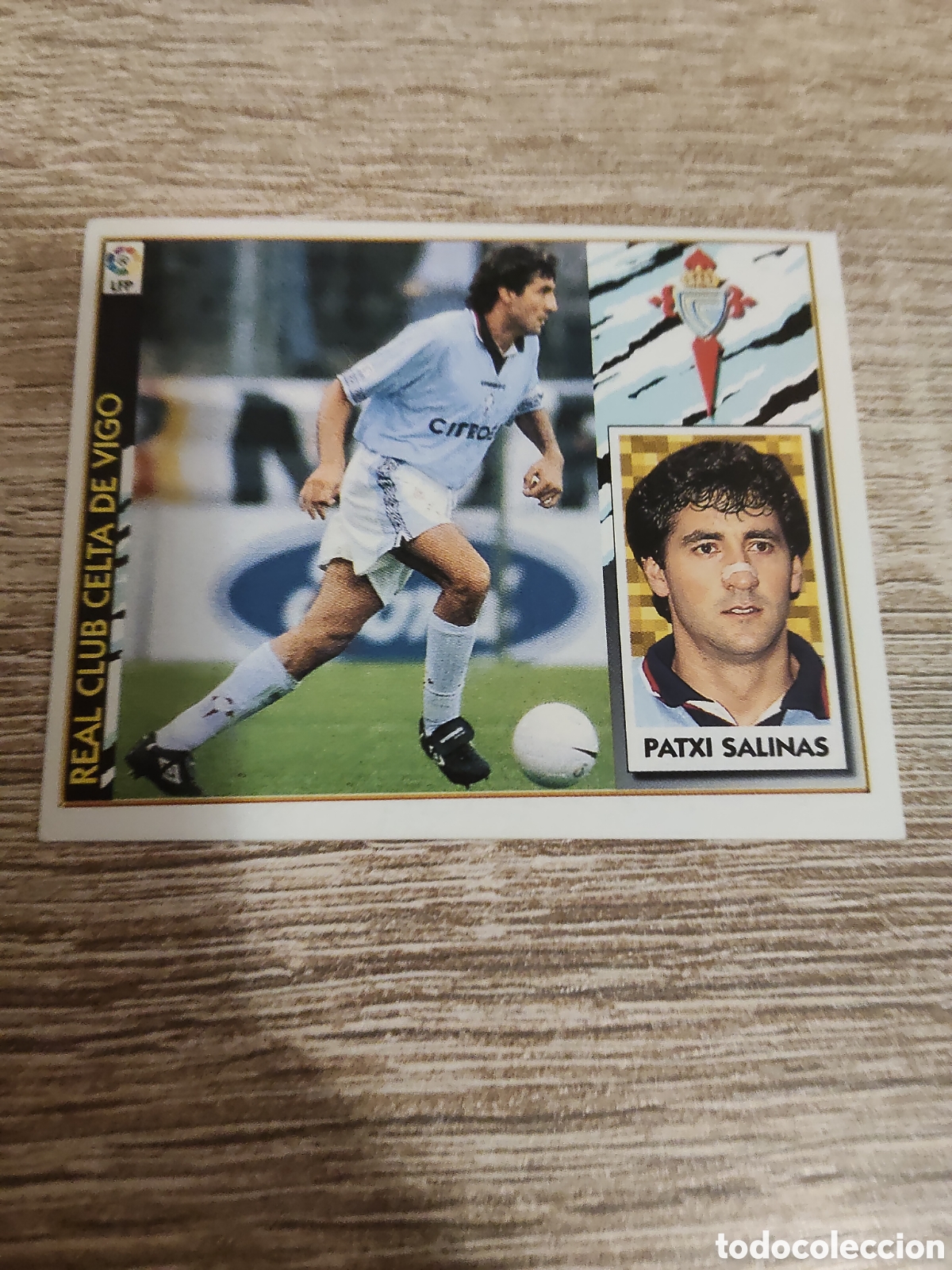Cromos de F&uacute;tbol: Patxi Salinas Celta de Vigo liga 1997 1998 97 98 ediciones este