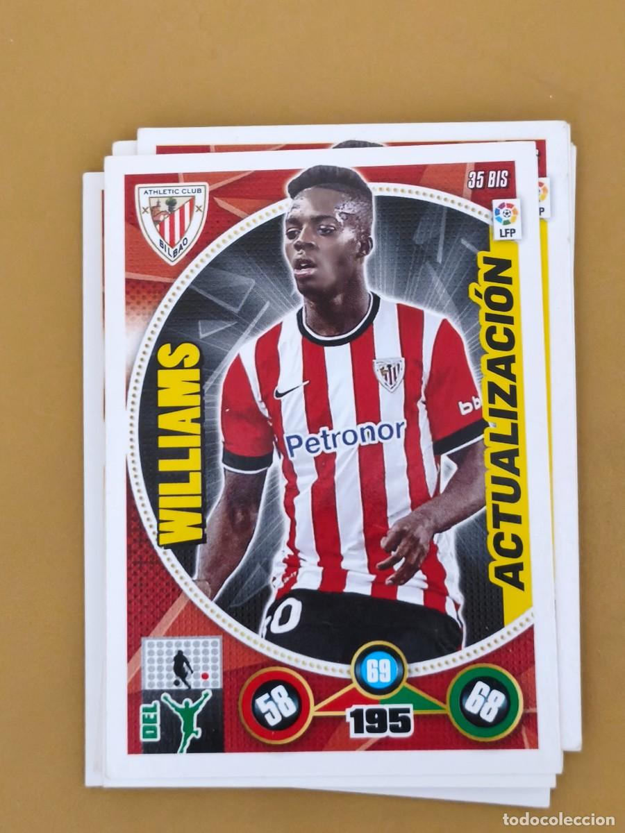 Cromos de f&uacute;tbol: williams, adrenalyn 2014 15 actualizacion