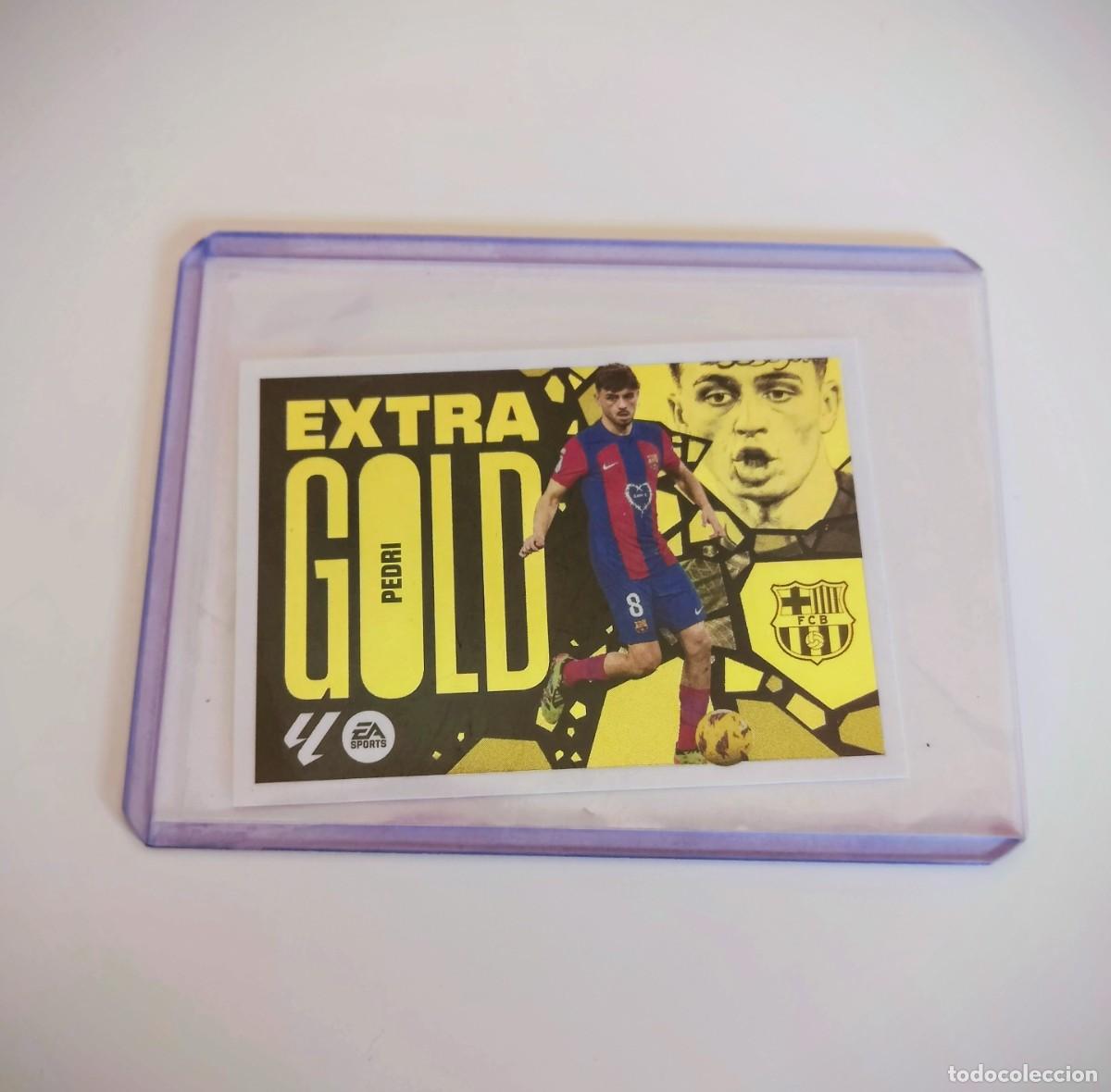 Cromos de Futebol: LIGA ESTE 2024/2025 EXTRA GOLD PEDRI - DE SOBRE