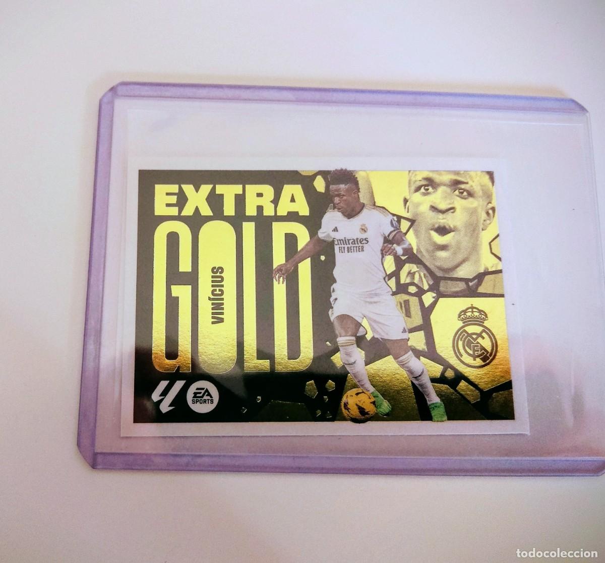 Figurine di Calcio: LIGA ESTE 2024/2025 EXTRA GOLD VINICIUS - DE SOBRE