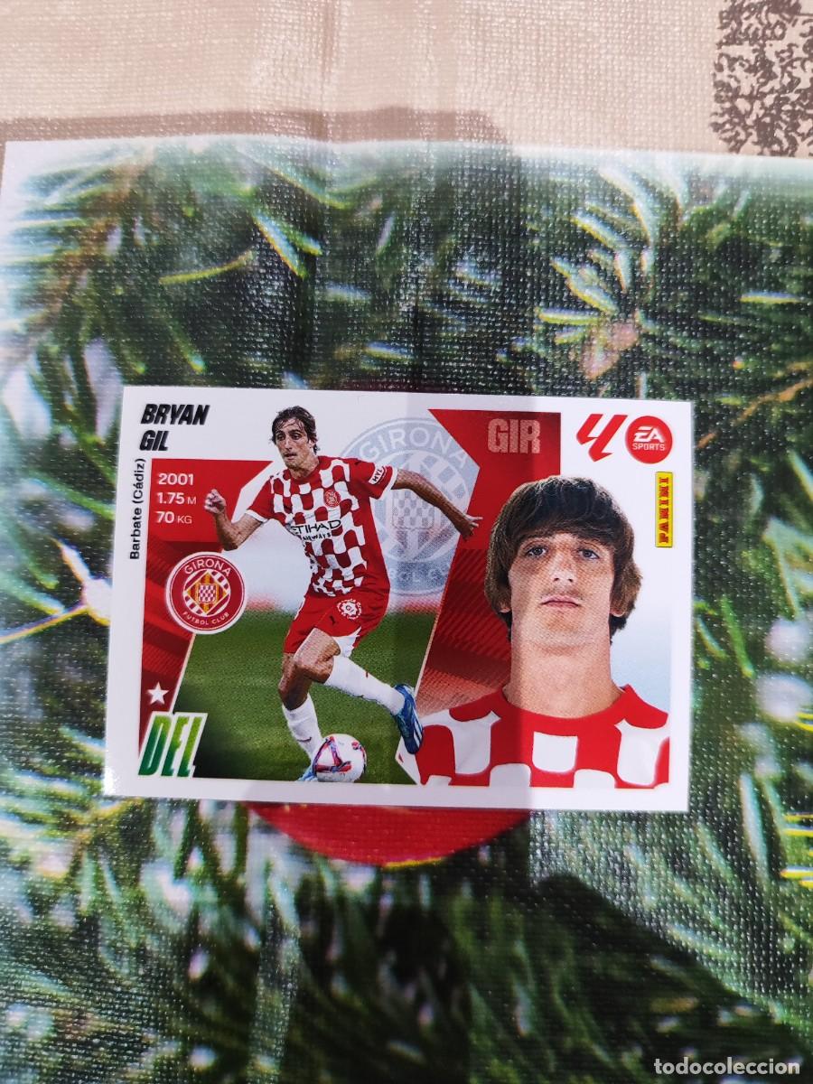Cromos de Futebol: CROMO N&Uacute;MERO 17 BIS COLOCA BRYAN GIL GIRONA. LIGA ESTE 25/26. CUARTA EDICI&Oacute;N.