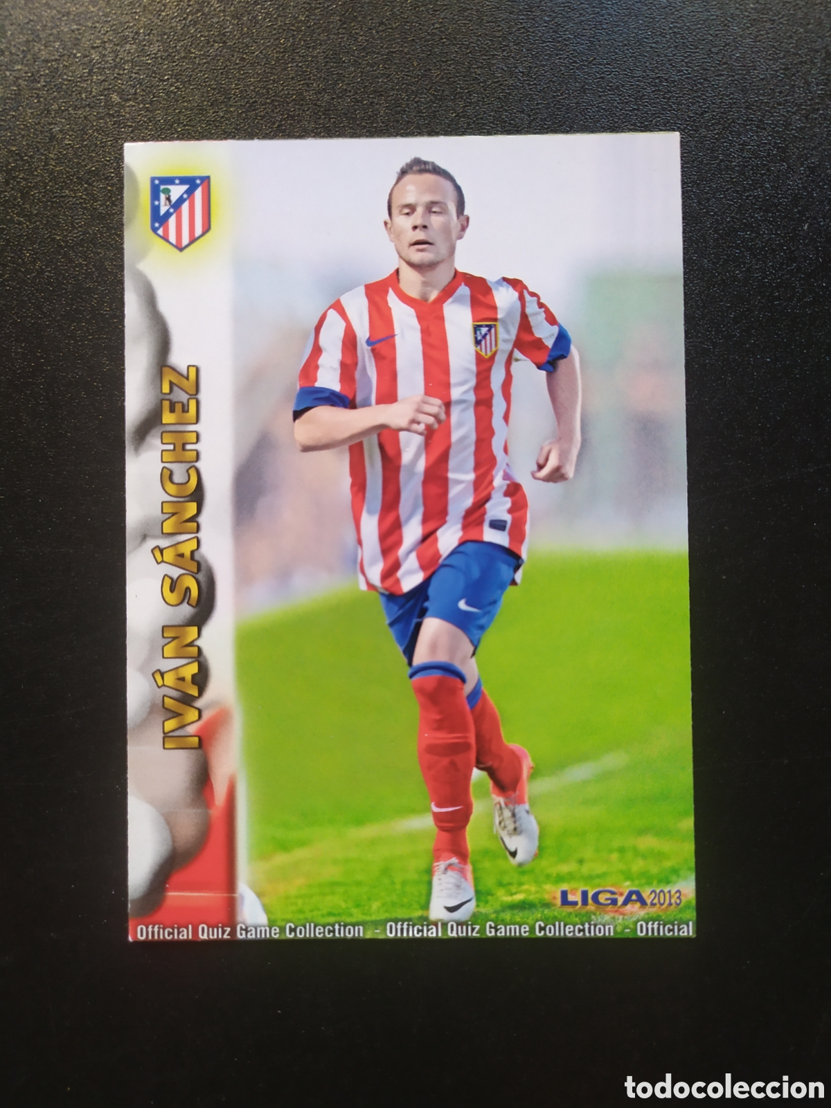 Football Stickers: Mundicromo fichas Liga 2012 2013 12 13 Iv&aacute;n S&aacute;nchez n&deg; 1258 Atl&eacute;tico Madrid