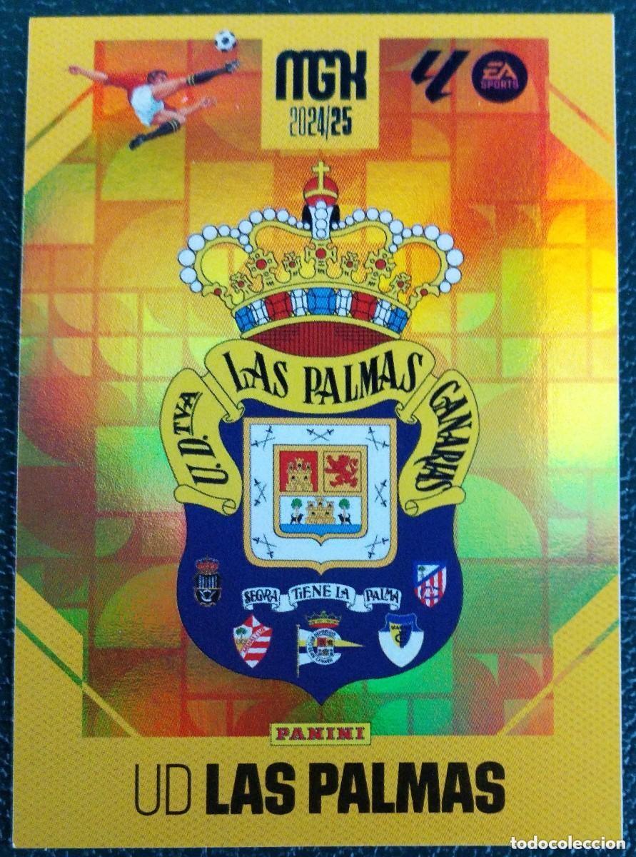 Cromos de Futebol: 181 ESCUDO UD LAS PALMAS FICHAS ALBUM MEGACRACKS 2024 2025 MGK 24 25